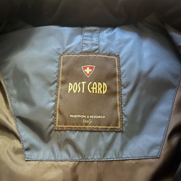 Men’s Postcard Ski Winter Vest - Navy - Picture 11 of 15